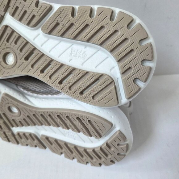 Brooks Ariel GTS 23 Shoes Womens 7 Wide Grey White Sand Running Sneakers - Picture 10 of 12